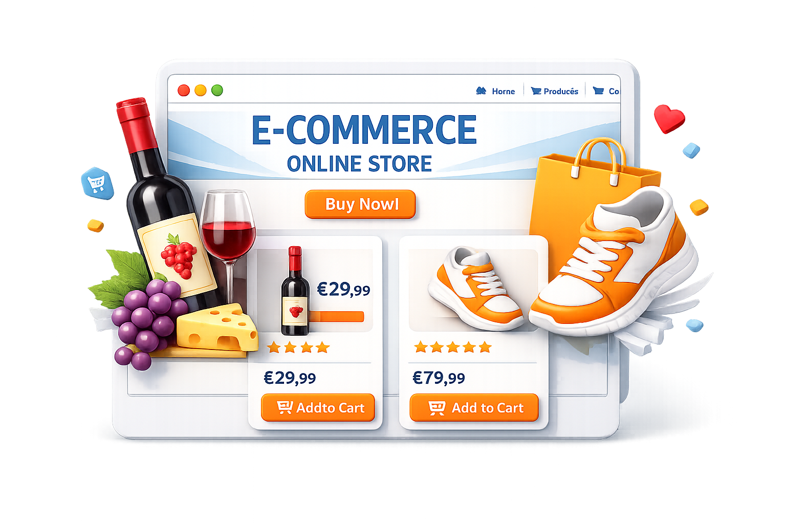 Anteprima della soluzione Vendite online