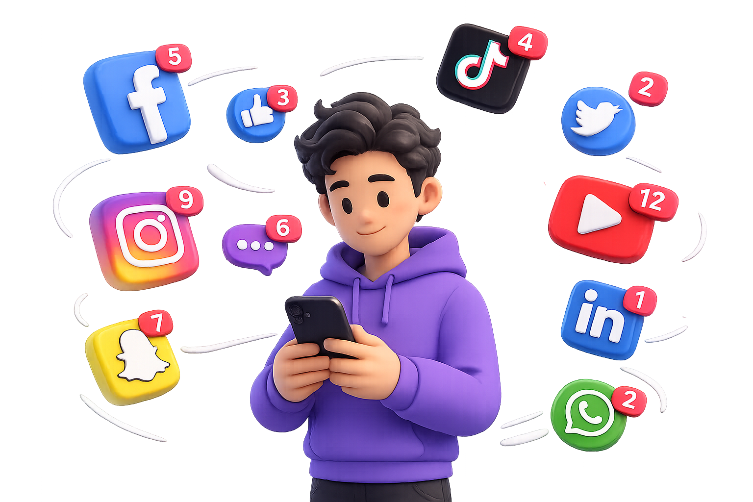 Anteprima della soluzione Social media management